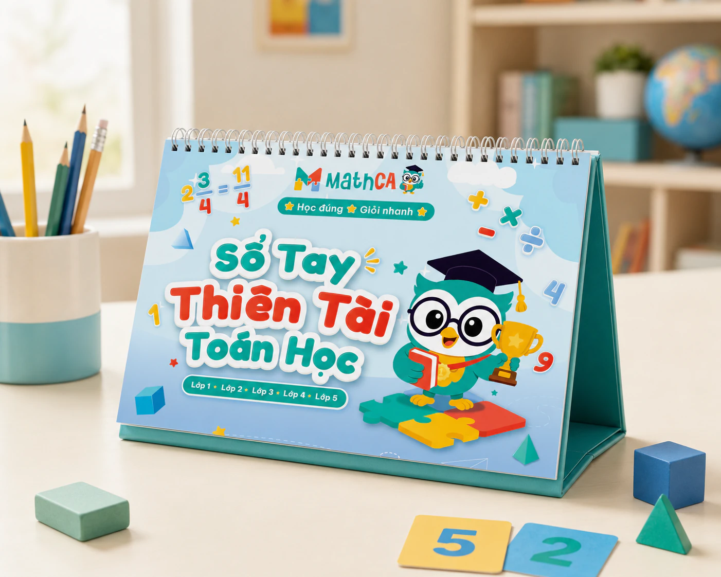 Sổ Tay Thiên Tài Toán Lớp 1-5
